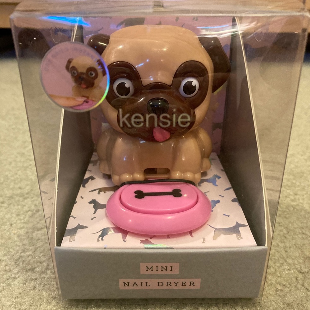 Kensie Pug Mini One-Finger Nail Dryer